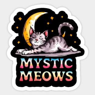 Purrrfect friends cats are family Sticker